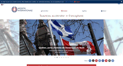 Desktop Screenshot of mission-internationale.com